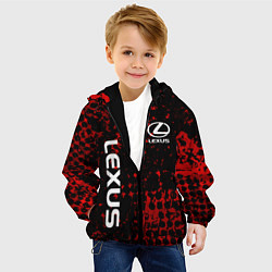 Куртка с капюшоном детская LEXUS ЛЕКСУС ГРАНЖ, цвет: 3D-черный — фото 2