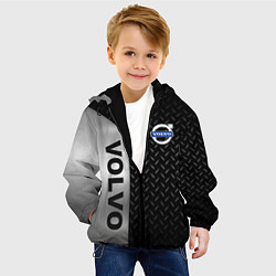 Куртка с капюшоном детская VOLVO ВОЛЬВО СТАЛЬ, цвет: 3D-черный — фото 2