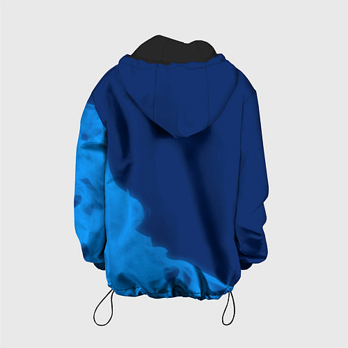 Детская куртка РОССИЯ - ГЕРБ Russia Sport Пламя / 3D-Черный – фото 2