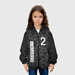 Куртка с капюшоном детская DESTINY 2 Космос, цвет: 3D-черный — фото 2
