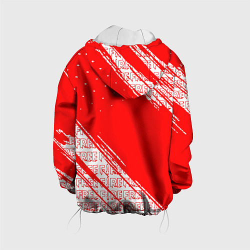 Детская куртка Free Fire Фри Фаер Паттерн / 3D-Белый – фото 2