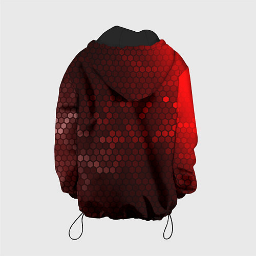 Детская куртка AUDI Соты / 3D-Черный – фото 2