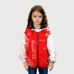 Куртка с капюшоном детская ЛЕД ЗЕППЕЛИН LED ZEPPELIN, цвет: 3D-черный — фото 2