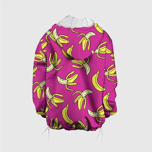 Детская куртка Banana pattern Summer Color / 3D-Белый – фото 2