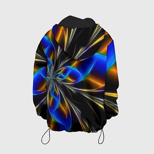 Детская куртка Neon vanguard pattern Fashion 2023 / 3D-Черный – фото 2