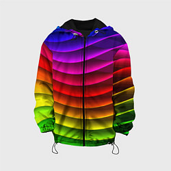 Детская куртка Color line neon pattern Abstraction Summer 2023