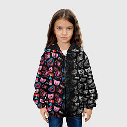 Куртка с капюшоном детская Хагги и Друзья, цвет: 3D-черный — фото 2