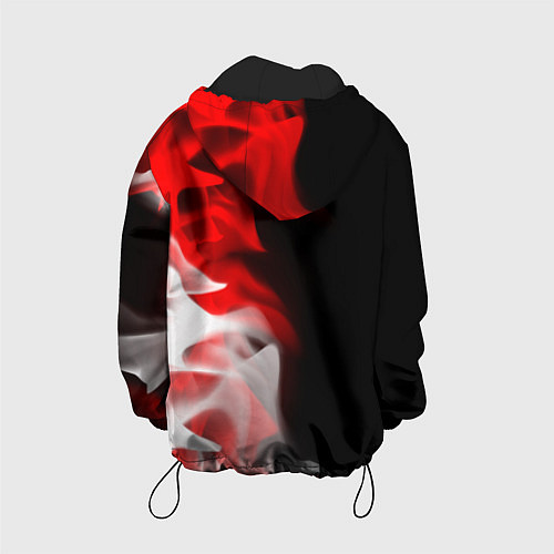 Детская куртка DOTA 2 Пламя Вертикально / 3D-Черный – фото 2