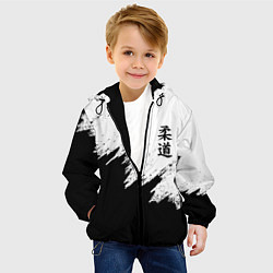 Куртка с капюшоном детская ДЗЮДО КУДО JUDO, цвет: 3D-черный — фото 2