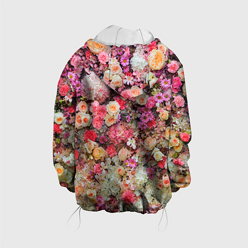 Детская куртка MILLION MULTICOLORED FLOWERS / 3D-Белый – фото 2