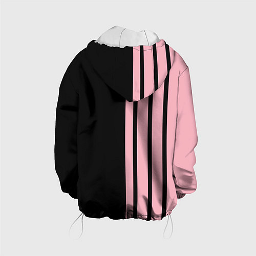 Детская куртка BLACKPINK HALF BLACK-PINK MINI LOGO / 3D-Белый – фото 2
