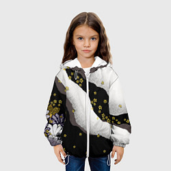 Куртка с капюшоном детская JAPAN PATTERN, цвет: 3D-белый — фото 2