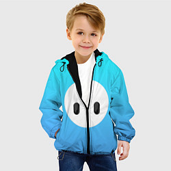 Куртка с капюшоном детская Fall Guy blue, цвет: 3D-черный — фото 2
