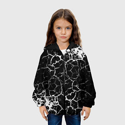 Куртка с капюшоном детская Белая Лава, цвет: 3D-черный — фото 2