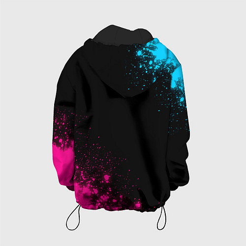 Детская куртка AEK Athens - Neon Gradient / 3D-Черный – фото 2