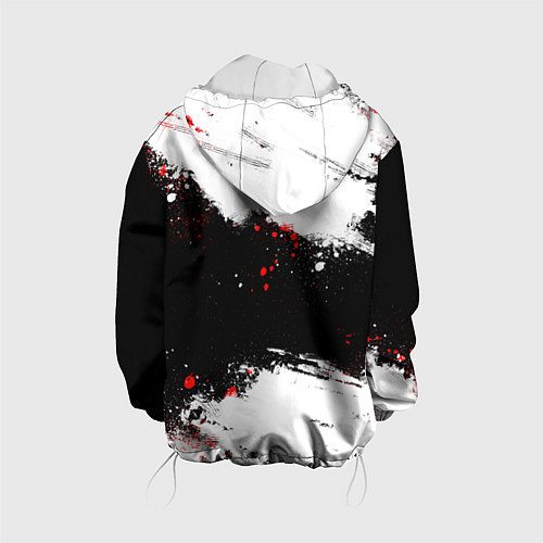 Детская куртка БЕРСЕРК : Спортивная форма - Клеймо жертвы / 3D-Белый – фото 2