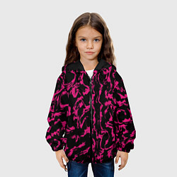 Куртка с капюшоном детская Извилина, цвет: 3D-черный — фото 2