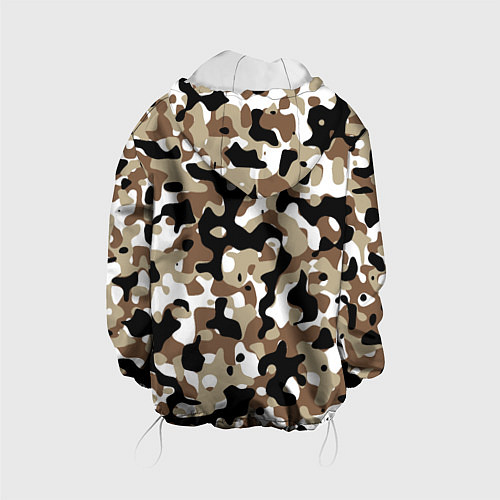 Детская куртка Камуфляж Open Terrain / 3D-Белый – фото 2