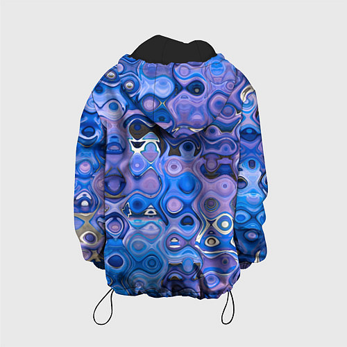Детская куртка Blurring colors / 3D-Черный – фото 2