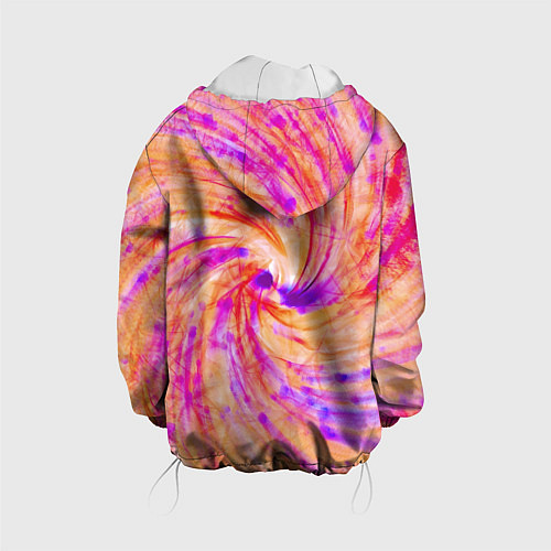 Детская куртка Color swirls / 3D-Белый – фото 2