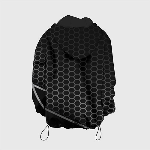 Детская куртка Lamborghini карбон / 3D-Черный – фото 2