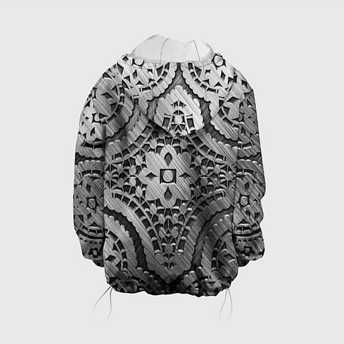 Детская куртка Кружевная кольчуга / 3D-Белый – фото 2