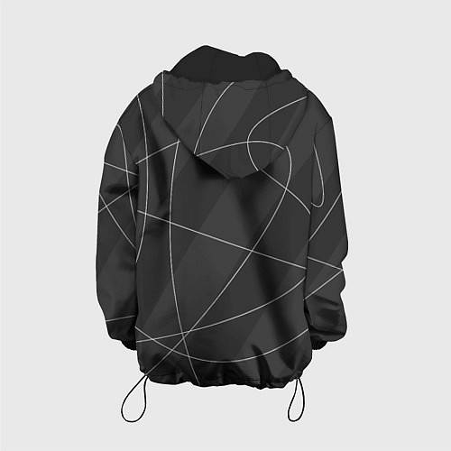 Детская куртка Клубок ниток / 3D-Черный – фото 2