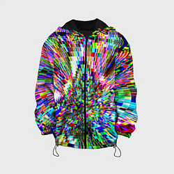 Детская куртка Acid pixels