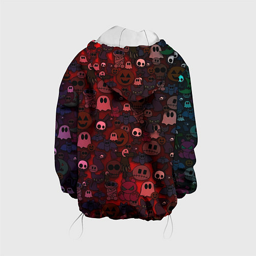 Детская куртка Плюшевые вестники ночи / 3D-Белый – фото 2