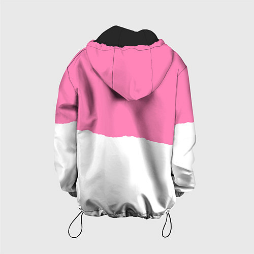 Детская куртка Stray Kids pink and white / 3D-Черный – фото 2