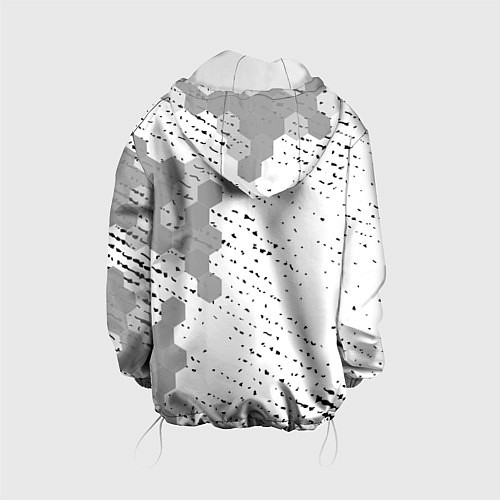 Детская куртка Dota glitch на светлом фоне: по-вертикали / 3D-Белый – фото 2