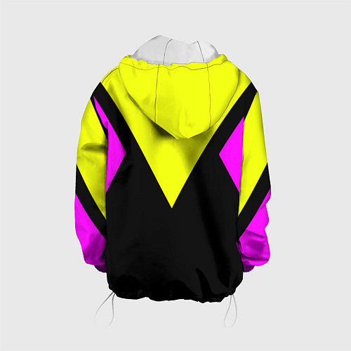 Детская куртка FIRM прямиком из восьмидесятых / 3D-Белый – фото 2