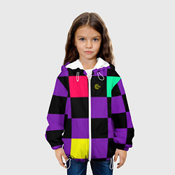Куртка с капюшоном детская FIRM прямо из 80х, цвет: 3D-белый — фото 2
