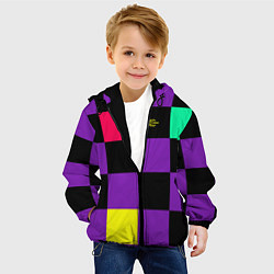 Куртка с капюшоном детская FIRM прямо из 80х, цвет: 3D-черный — фото 2