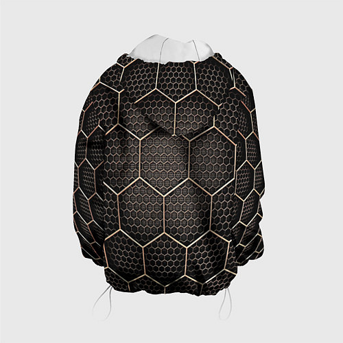 Детская куртка Metalic carbon / 3D-Белый – фото 2