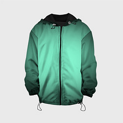 Детская куртка Аквамариновый градиент