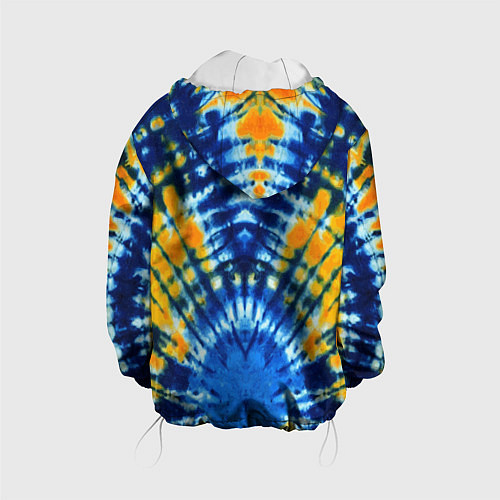 Детская куртка Tie dye стиль хиппи / 3D-Белый – фото 2