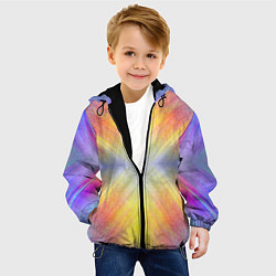Куртка с капюшоном детская В светлый путь, цвет: 3D-черный — фото 2