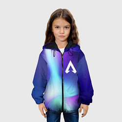 Куртка с капюшоном детская Apex Legends northern cold, цвет: 3D-черный — фото 2