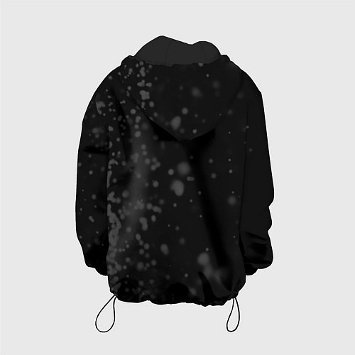 Детская куртка Danganronpa glitch на темном фоне: по-вертикали / 3D-Черный – фото 2