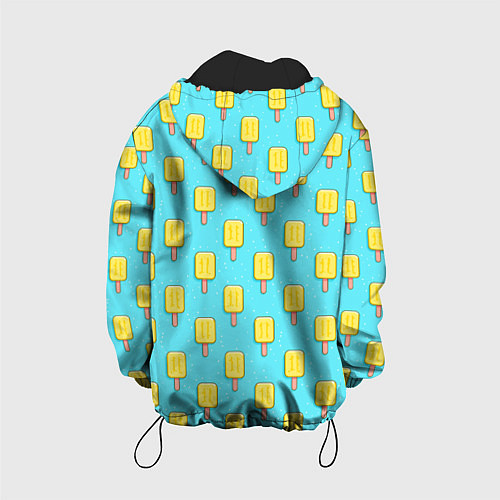 Детская куртка Желтые эскимо / 3D-Черный – фото 2