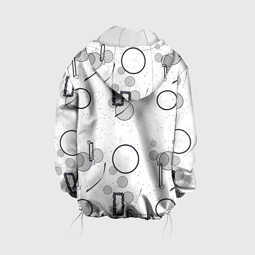 Детская куртка Фигуры / 3D-Белый – фото 2