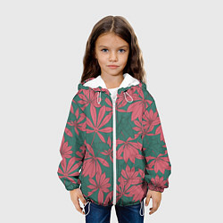 Куртка с капюшоном детская Pink nature, цвет: 3D-белый — фото 2