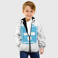 Куртка с капюшоном детская Ed Sheeran Divide, цвет: 3D-черный — фото 2