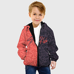 Куртка с капюшоном детская Strey Kids x Anime, цвет: 3D-черный — фото 2