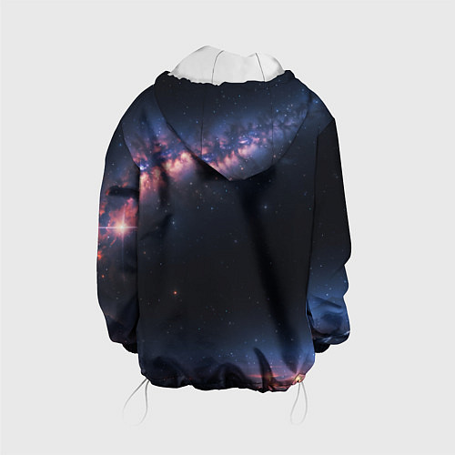 Детская куртка Млечный путь в звездном небе / 3D-Белый – фото 2