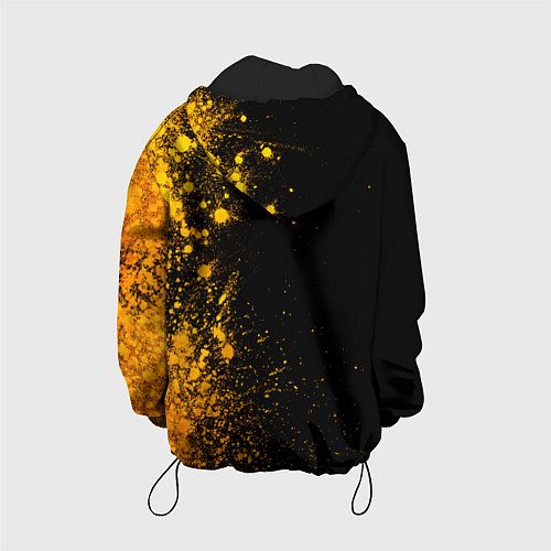Детская куртка Brawl Stars - gold gradient: по-вертикали / 3D-Черный – фото 2