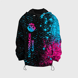 Детская куртка Tomodachi Game - neon gradient: по-вертикали