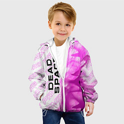 Куртка с капюшоном детская Dead Space pro gaming: по-вертикали, цвет: 3D-белый — фото 2