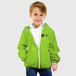 Куртка с капюшоном детская ND -1 Астарот, цвет: 3D-белый — фото 2
